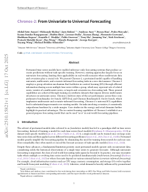 Chronos-2: From Univariate to Universal Forecasting