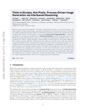 Think in Strokes, Not Pixels: Process-Driven Image Generation via Interleaved Reasoning