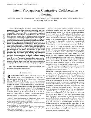 Intent Propagation Contrastive Collaborative Filtering