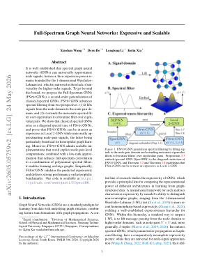 Full-Spectrum Graph Neural Networks: Expressive and Scalable