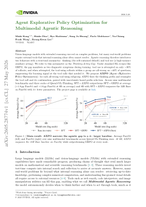 Agent Explorative Policy Optimization for Multimodal Agentic Reasoning