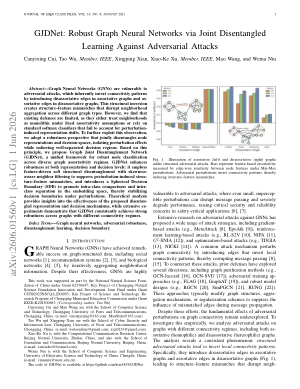 GJDNet: Robust Graph Neural Networks via Joint Disentangled Learning Against Adversarial Attacks