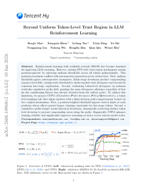 Beyond Uniform Token-Level Trust Region in LLM Reinforcement Learning