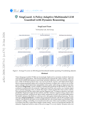 SingGuard: A Policy-Adaptive Multimodal LLM Guardrail with Dynamic Reasoning