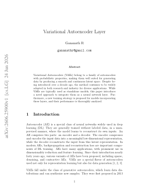 Variational Autoencoder Layer