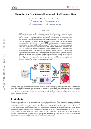 Measuring the Gap Between Human and LLM Research Ideas