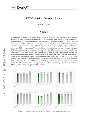 KAT-Coder-V2.5 Technical Report