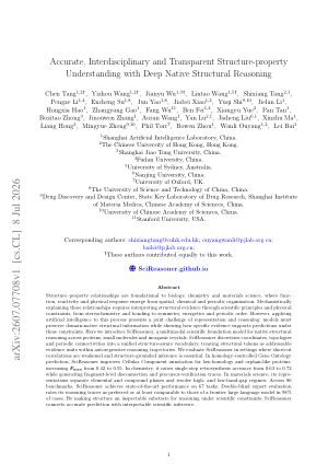 Accurate, Interdisciplinary and Transparent Structure-property Understanding with Deep Native Structural Reasoning