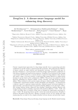 DrugGen 2: A disease-aware language model for enhancing drug discovery