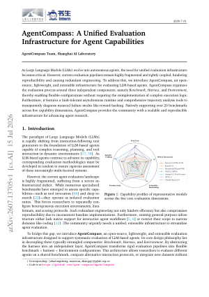 AgentCompass: A Unified Evaluation Infrastructure for Agent Capabilities